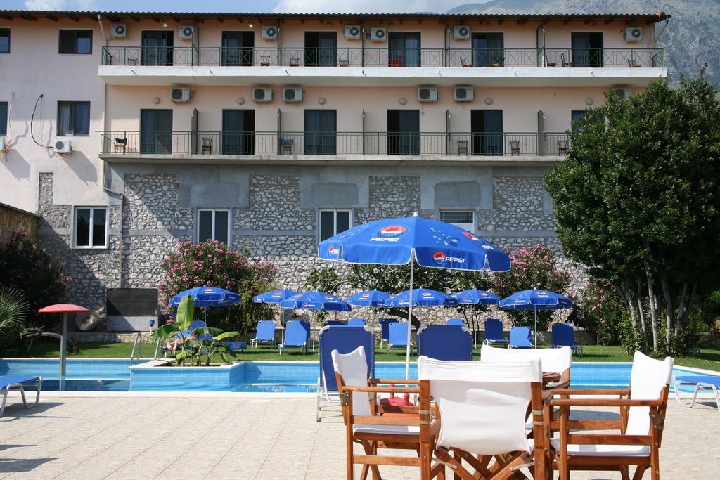 Hotel Belle Vue Dhërmi Eksteriør billede